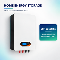 Batterie murale Lifepo4 5kwh 10kwh 9kwh 48v 51.2v 25.6v 100ah 200ah, pack de batteries lithium-ion pour la maison