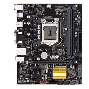ราคาถูกสำหรับเมนบอร์ดเดสก์ท็อป <span class=keywords><strong>ASUS</strong></span> B85M-V PLUS M ATX รุ่นที่ 4 LGA1150 Intel I3/I5/I7 DDR3 รองรับช่องสัญญาณคู่ SATA ฮาร์ดไดรฟ์ PCI-E 3.0 - Product Image 1