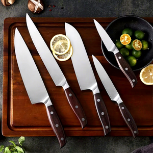 Ensemble de couteaux de cuisine en acier inoxydable de haute qualité personnalisable - Product Image 2