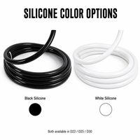 Bande LED néon flexible à 360 degrés, noir et blanc, IP67, silicone, DMX RGB/RGBW, programmable, lumière néon pleine couleur