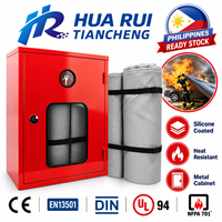 Couverture anti-feu pour véhicules électriques EN13501 NFPA701, armoire en acier au carbone pour la gestion immobilière aux Philippines, logo personnalisé, fournisseur distributeur