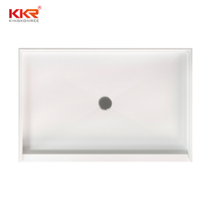 Base de <span class=keywords><strong>douche</strong></span> en <span class=keywords><strong>acrylique</strong></span> <span class=keywords><strong>à</strong></span> surface solide pour hôtel moderne, <span class=keywords><strong>bac</strong></span> de <span class=keywords><strong>douche</strong></span> portable - Product Image 3