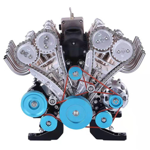 Macchine in metallo 1:3 V8 motore otto cilindri V-motore macchina motore guida fai <span class=keywords><strong>da</strong></span> te assemblaggio Kit modello - Product Image 2