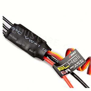 Controlador de Velocidad ESC Metálico de la Serie BLHeli 6A-80A para Multicóptero, Quadcopter, Avión, Dron, Helicóptero - Product Image 2