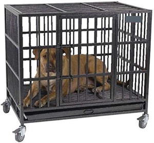 Metal Tube <strong>Big</strong> Large Dog <strong>Cages</strong> - Product Image 2