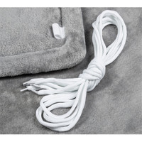 110V 50x60 ''pouces taille Double face Extra doux chauffé jeter couverture électrique pour l'hiver de Ainik
