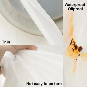 Đảng bảng Bìa dùng một lần bảng đám cưới dùng một lần Khăn trải bàn giấy trắng - Product Image 4