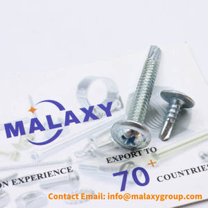 Malaxy #8X2-1/2 "トラスヘッド自己掘削ネジ、フィリップスドライブ、カートンスチール1022a板金ネジ - Product Image 5