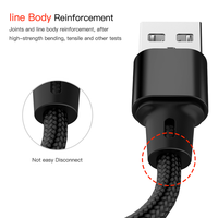 Precio de fábrica 3 en 1 Venta caliente Accesorios para teléfonos móviles 2,0 a Tipo-c Cable DE DATOS USB Carga rápida Móvil al por mayor