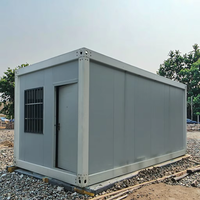 Déplacement facile de bureau temporaire de conteneur rapide transportable d'assemblage pour les équipes de construction mobiles