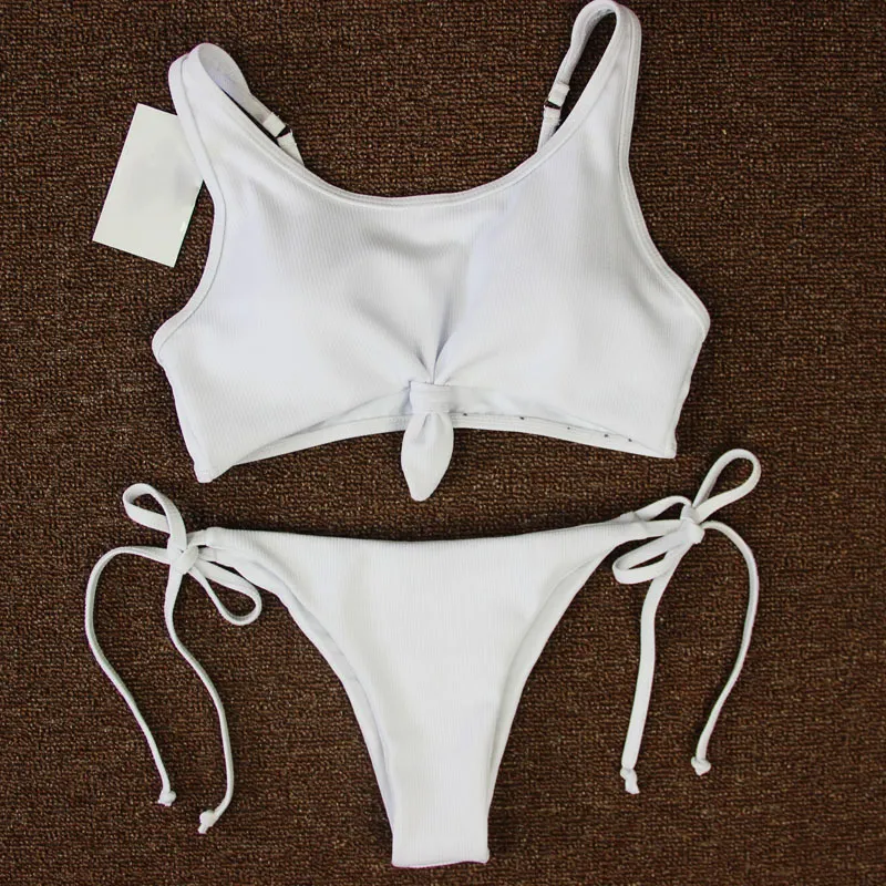 Cuci Gudang Obral $1 $2 Pakaian Renang Bikini Putih Tersedia Pakaian Renang