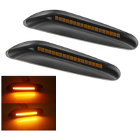 Pour BMW E39 E46 E60 E90 Auto voiture LED garde-boue lumière avec jaune ambre LED autres accessoires de lumière de voiture