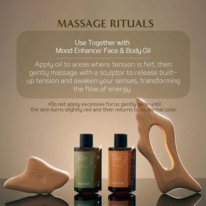 Gua Sha de madera de haya portátil de primera calidad: escultor corporal para aliviar los músculos tensos y la circulación facial/corporal - Product Image 6