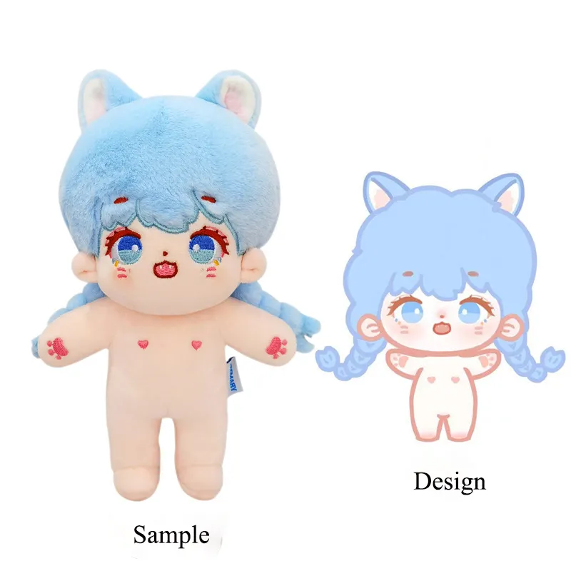 Kpop Doll Plush Toys Home Sofa Desk Decor Gift Merch OEM/ODM Custom Korean Star Idol Doll Star Custom Image Doll For Fans