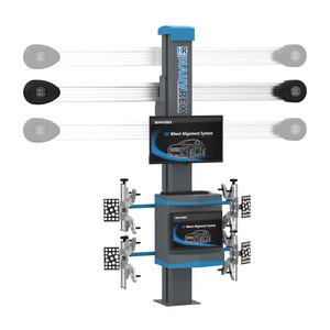 HA-V58 + HFL4165E Système d'alignement des roues Hauvrex 3D + Ascenseur d'alignement à quatre poteaux de 6.5 tonnes Équipement d'entretien d'atelier combiné - Product Image 2