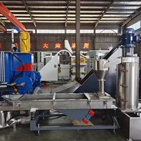 Machine extrudeuse de granulés de plastique PP PE Caco3, mélangeur de masterbatch, extrudeuse à vis simple LDPE HDPE LLDPE GS Mach