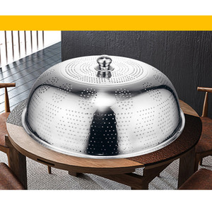 Cubierta Magnética Redonda de Acero Inoxidable de 85 cm para Alimentos, Tapa para Platos y Tazones, Uso Comercial - Product Image 2