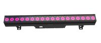 Projecteur mural LED étanche IP67 18x15W RGBW 4-en-1 avec contrôle DMX512, gradation linéaire, flash, éclatement, coloration et effets