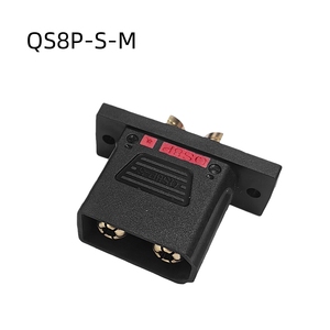Conector Antichispas QS8-P-U con Placa de Montaje para Actualización de Baterías de Drones FPV y Bicicletas Eléctricas (130A-180A) - Product Image 2
