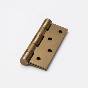 Bisagra de puerta de rodamiento de bolas abierta plana negra de 4 5 <span class=keywords><strong>6</strong></span> pulgadas al por mayor de fábrica - Product Image 5