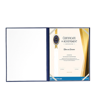 Porte-diplôme A4 pour diplôme universitaire 8,5"x11" avec LOGO personnalisé