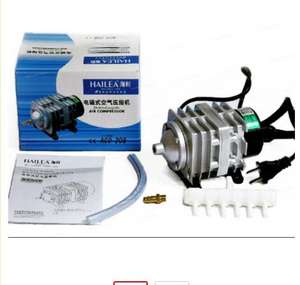 220V hailea เครื่องอัดอากาศในบ่อเลี้ยง<span class=keywords><strong>ปลา</strong></span>แบบพกพา308 318แม่เหล็กไฟ<span class=keywords><strong>ฟ</strong></span>้า ACO-208 - Product Image 3