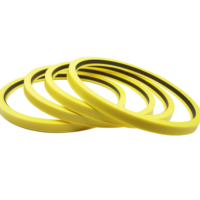 Verschleiß fester und öl beständiger TDI-Öl dicht ring NBR/FKM-Gummi-PU-Dicht ring für Hydraulik zylinder