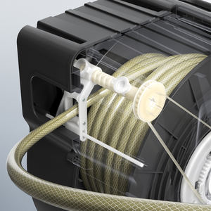 Enrouleur de <span class=keywords><strong>tuyau</strong></span> d'arrosage mural automatique à faible <span class=keywords><strong>bruit</strong></span> avec <span class=keywords><strong>tuyau</strong></span> anti-torsion en plastique, norme CNS, pour toilettage des animaux - Product Image 5