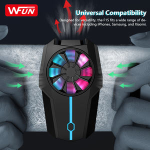 F15หม้อน้ำพัดลมระบายความร้อน3สปีดสำหรับมือถือ pubg, พัดลมระบาย<span class=keywords><strong>ความ</strong></span>ร้อนสำหรับ pubg เกมเย็นสำหรับ ipone/<span class=keywords><strong>samsung</strong></span>/xiaomi - Product Image 3