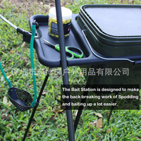 Bac à appâts pour la pêche à la carpe, base inversée, pour la capture de poissons de prestige, compatible avec les seaux FOX de style européen 10L/17L