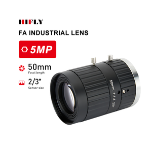Lente FA de Visión Artificial de Baja Distorsión, 2/3'', F1.4-16, 8 12 16 25 35 50 mm, Enfoque Fijo, 5 MP, Montura C - Product Image 4