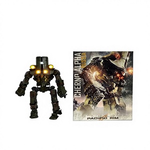 Figurine PVC robotique lumineuse Chernoalpha <span class=keywords><strong>Mecha</strong></span> russe, modèle tendance en boîte colorée, pour 12 ans et plus - Product Image 1
