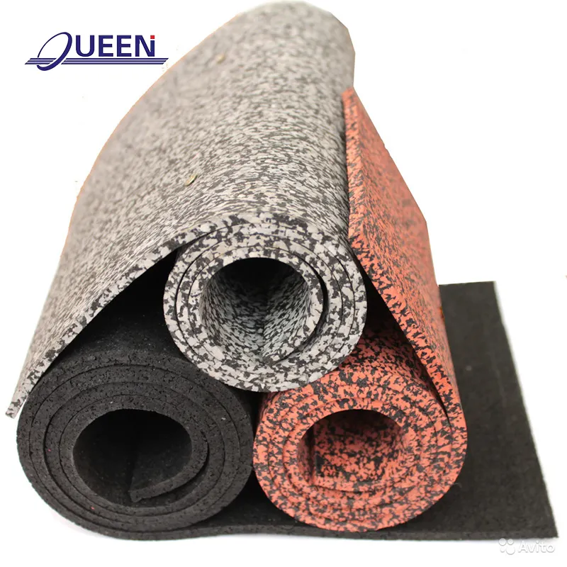 commercial thermal insulation rubber mats for gym covering epdm rubber sheet flooring rolls sports play gym mat fitness rubber