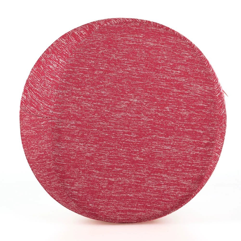 Tissu cationique rouge corail rond-262015cm