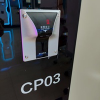Dispensador de Boletos Electrónico de Plástico FUNOVA, Canje de Código QR para Máquinas de Juegos Arcade que Funcionan con Monedas, Habilitado para RF/WiFi, 110/220V