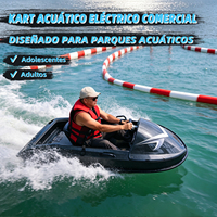 Kart aquatique électrique haute performance 2026 avec siège réglable pour adultes et adolescents – Amusement aquatique monoplace 15000W