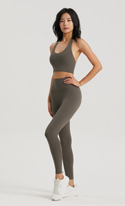 Logo personnalisé dos nu soutien-gorge de sport exercice Fitness à la mode femme hauts dos nu Yoga soutien-gorge pour les femmes dos nu - Product Image 4