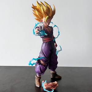 Figura de PVC de 25CM de Son Gohan Super Saiyan 2 en Pose de Explosión, Modelo de Anime DBZ, Juguete Coleccionable, Regalo - Product Image 5