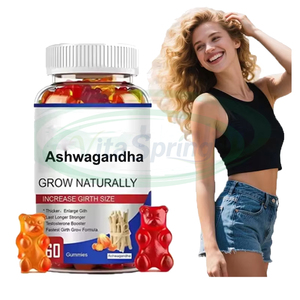 ASAP OEM Ashwagandha Raíz Cúrcuma Vitamina D Gomitas Suplementos de gominolas de Ashwagandha de magnesio al por mayor - Product Image 1