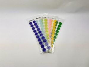 OEM Custom Width <b>Hook</b> and Loop Dots in White and Black 20mm Self-<b>Adhesive</b> Velcro Circle Dots Accepts Small Orders - Product Image 3