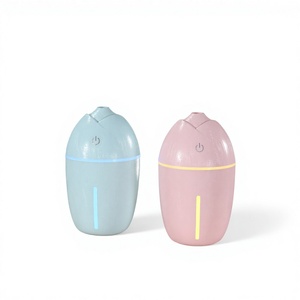 Jcsy Mini Ultrasonic Humidifier 0.5L USB Portable For Car Office Home With Led Light And Timer Function - Product Image 4
