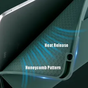 เคสซิลิโคนแม่เหล็กสำหรับ <span class=keywords><strong>iPad</strong></span> <span class=keywords><strong>Pro</strong></span> 11 2024 M4 A16 พร้อมที่ใส่ดินสอ ฟังก์ชั่นปลุก/พักอัตโนมัติ ดีไซน์บางเฉียบ สำหรับ <span class=keywords><strong>iPad</strong></span> Air 11 13 2025 - Product Image 5