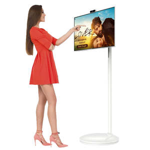 ล้อ OEM คุณภาพสูงขนาด 32 นิ้ว หน้าจอสัมผัส 2K ระบบ Android 13 ความละเอียด FHD <span class=keywords><strong>ภาษา</strong></span>อังกฤษ แหล่งจ่ายไฟ 12V ทีวีสมาร์ทพกพาตั้งโต๊ะสำหรับใช้ในบ้าน - Product Image 1