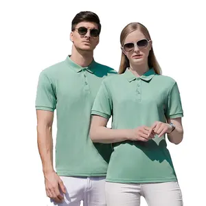 Top quality blank collar polo shirt white unisex embroidered polo t shirt for custom logo men tshirt
