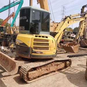 100% Japón Original Yanmar VIO 55 Mini excavadora A LA VENTA 5 toneladas de peso operativo Yanmar motor KYB bomba hidráulica tipo oruga - Product Image 1