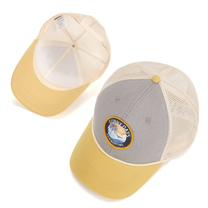 Wholesale Custom High Quality Cotton Mesh Unisex Baseball <b>Cap</b> Patch Logo Outdoor Sports <b>Cap</b> for <b>Summer</b> Spring - Product Image 6