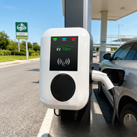 Estación de Carga para Vehículos Eléctricos Jinghu para Exteriores, 7-22kW, Tipo 2, Enchufe de Pared, Plataforma OCPP Lista para Usar, Resistente a la Intemperie IP65, TA-AC-WS-P