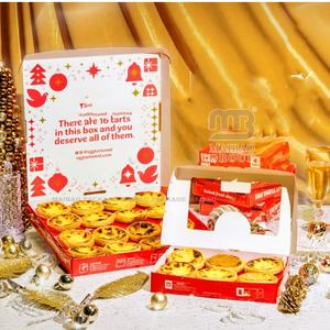 Одноразовая упаковка для торта с яйцом и логотипом на заказ, прочная картонная коробка <span class=keywords><strong>2</strong></span>, 4, <span class=keywords><strong>3</strong></span>, 6 шт. - Product Image 1