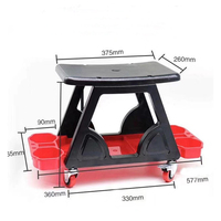 Vente en gros Tabouret de lavage de voiture Nettoyage Polissage Revêtement Cirage Détail de chaise de voiture Tabouret roulant