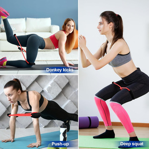 Bande de résistance en forme de O Chanxi 11,5*85 cm, équipement d'exercice de fitness à haute élasticité pour le remodelage corporel et l'entraînement musculaire - Product Image 3